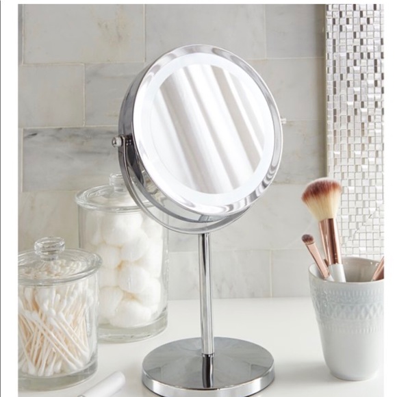 Better Homes And Gardens Other - NWT BH&G Dual Sided LED Chrome Mirror